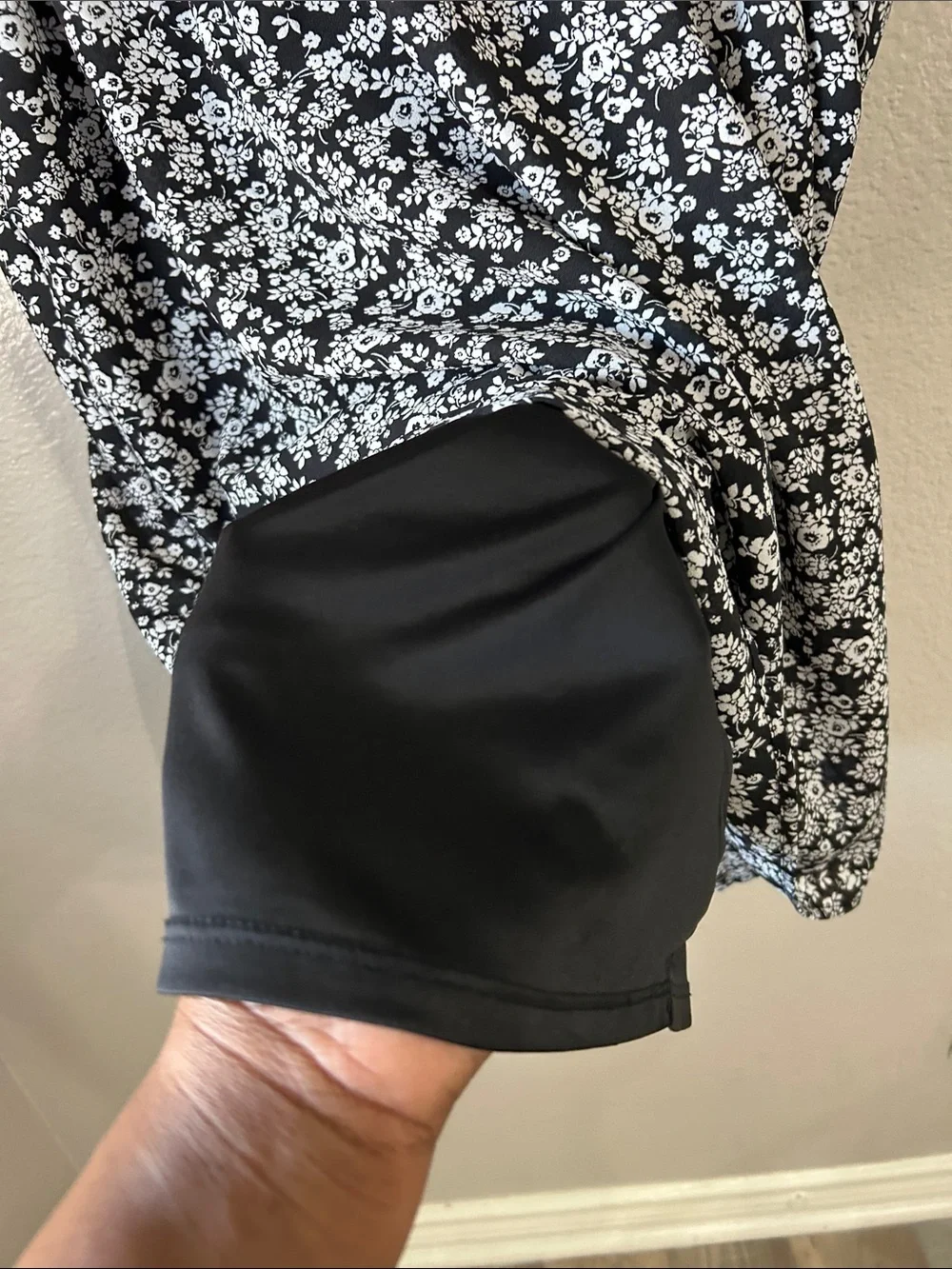 torrid Sz 3X Black White Floral Midi Dress Lined Summer Beach Vacay Chic TC0087